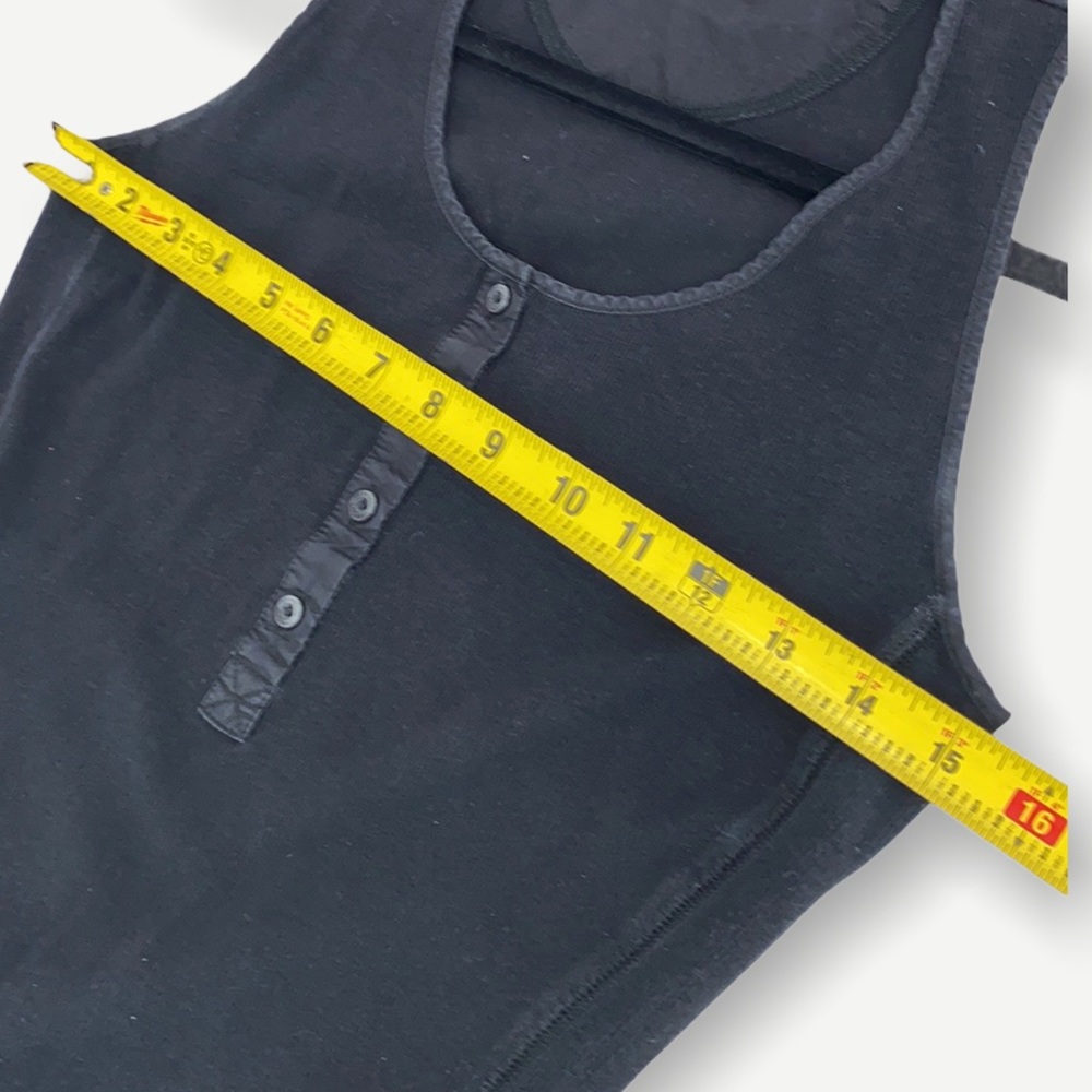 THAKOON COLLECTIVE Ribbed Henley Tank Bodysuit - Picture 9 of 13